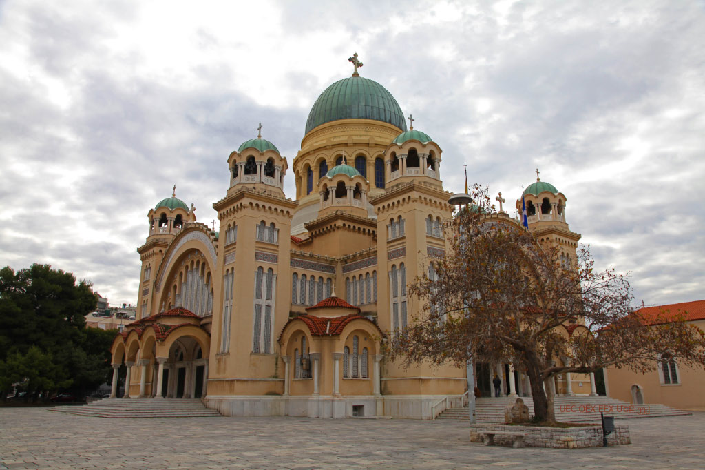 Saint Andrews Basilica in Patras Greece